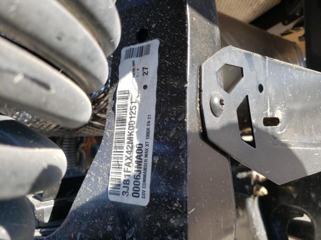 2021 CAN-AM COMMANDER 3JB1FAX42MK001251