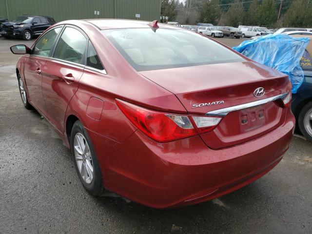 5NPEB4AC3DH738268 Hyundai Sonata Gls 2013. Фото: 2