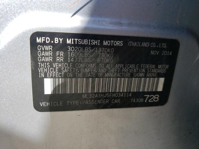 2015 MITSUBISHI MIRAGE DE ML32A3HJ5FH034114