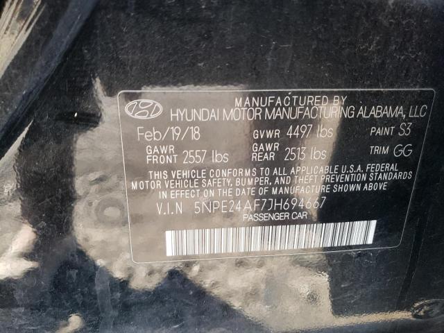 2018 HYUNDAI SONATA SE 5NPE24AF7JH694667