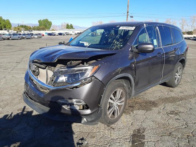 5FNYF5H32HB028621 Honda Pilot Ex 2017. Фото: 1