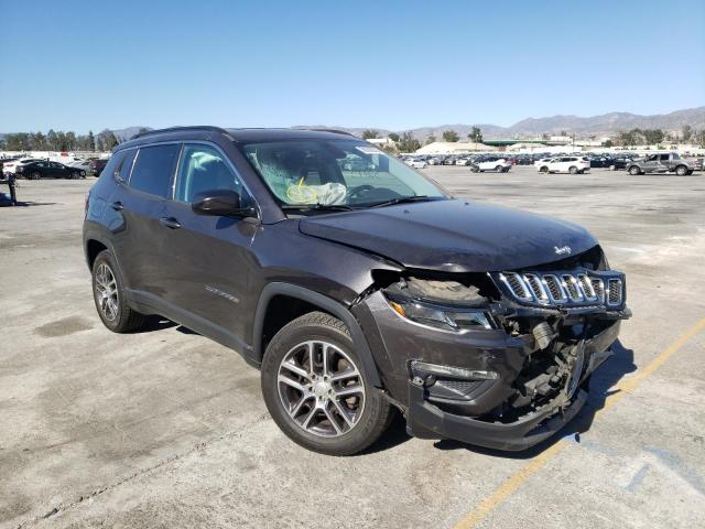 Salvage cars for sale from Copart Sun Valley, CA: 2018 Jeep Compass LA