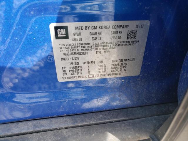 KL4CJASB9HB230001 Buick Encore Pre 2017. Фото: 9