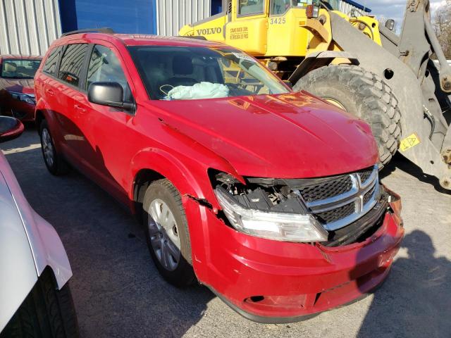 Salvage cars for sale from Copart Glassboro, NJ: 2018 Dodge Journey SE