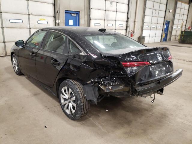2022 HONDA CIVIC LX 2HGFE2F24NH507505