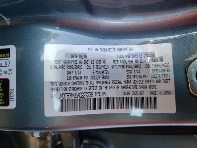 2010 MAZDA CX-9 - JM3TB3MV5A0227238