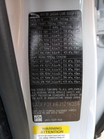 Фото: SADFP2FX6J1Z18356 - 10