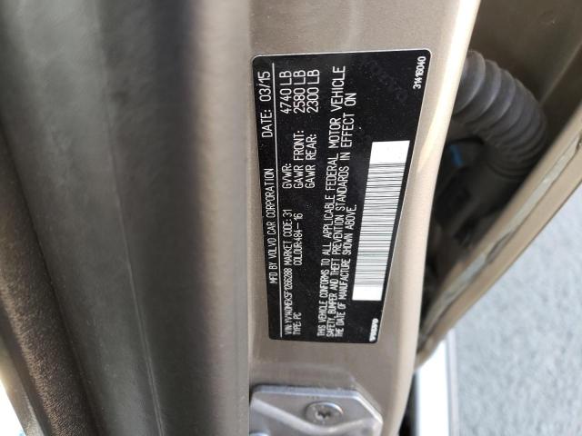 2015 VOLVO V60 PREMIE YV140MEK5F1266288