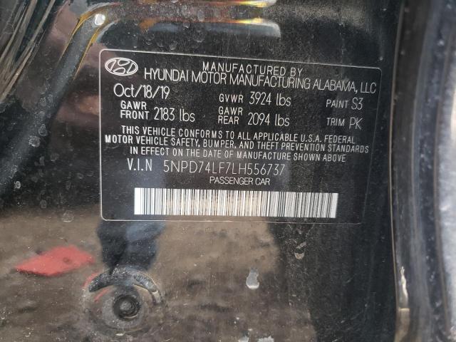 2020 HYUNDAI ELANTRA SE - 5NPD74LF7LH556737