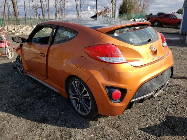 2016 HYUNDAI VELOSTER T - KMHTC6AE6GU267093
