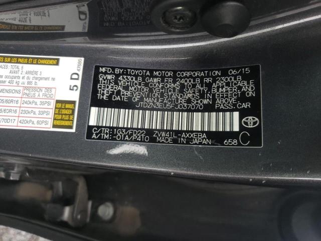 2015 TOYOTA PRIUS V JTDZN3EU5FJ037070