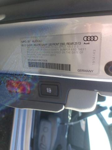 2017 AUDI A4 PRESTIG - WAUFNAF41HN070436