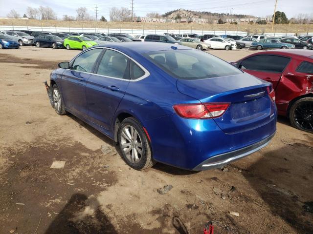 2015 CHRYSLER 200 LIMITE 1C3CCCAB4FN637155