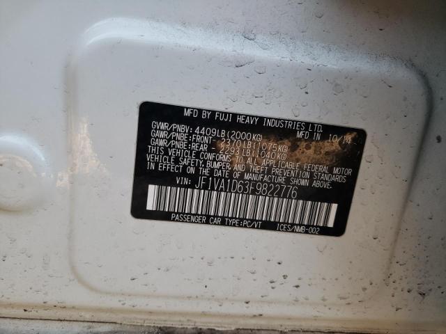 2015 SUBARU WRX PREMIU JF1VA1D63F9822776