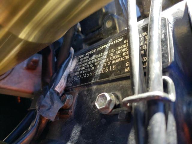 2005 SUZUKI GSX-R750 K JS1GR7JA552106616