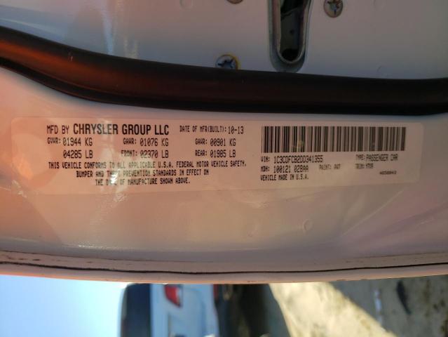 2013 DODGE DART LIMIT - 1C3CDFCB2DD341355
