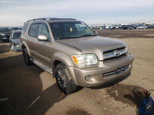 Salvage cars for sale at Brighton, CO auction: 2006 Toyota Sequoia SR
