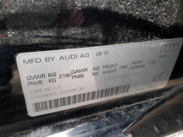 2016 AUDI A4 PROGRES WAUHFCFL1GA009134