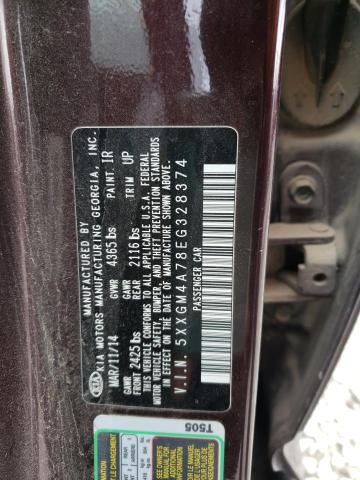 5XXGM4A78EG328374 Kia Optima Lx 2014. Фото: 9