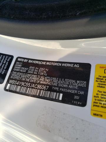 2018 BMW M4 WBS4Y9C55JAC86067