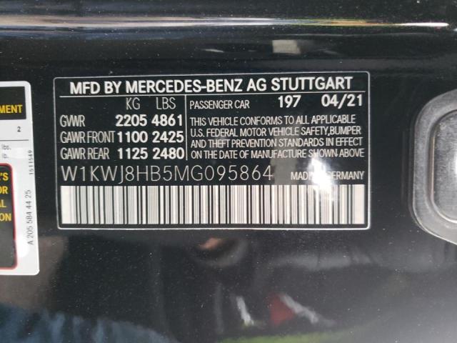 2021 MERCEDES-BENZ CL63 AMG W1KWJ8HB5MG095864