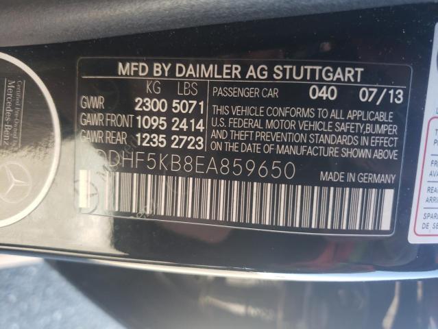 WDDHF5KB8EA859650 Mercedes-Benz E 350 2014. Фото: 9
