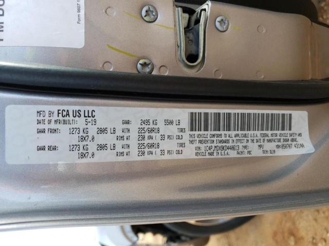 2019 JEEP CHEROKEE L 1C4PJMDX9KD440613