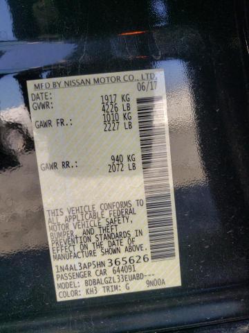 2017 NISSAN ALTIMA 2.5 - 1N4AL3AP5HN365626