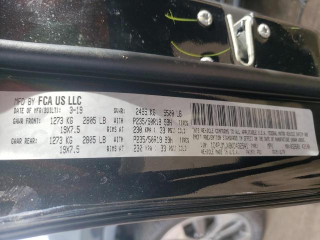 2019 JEEP CHEROKEE O 1C4PJMJX8KD432541