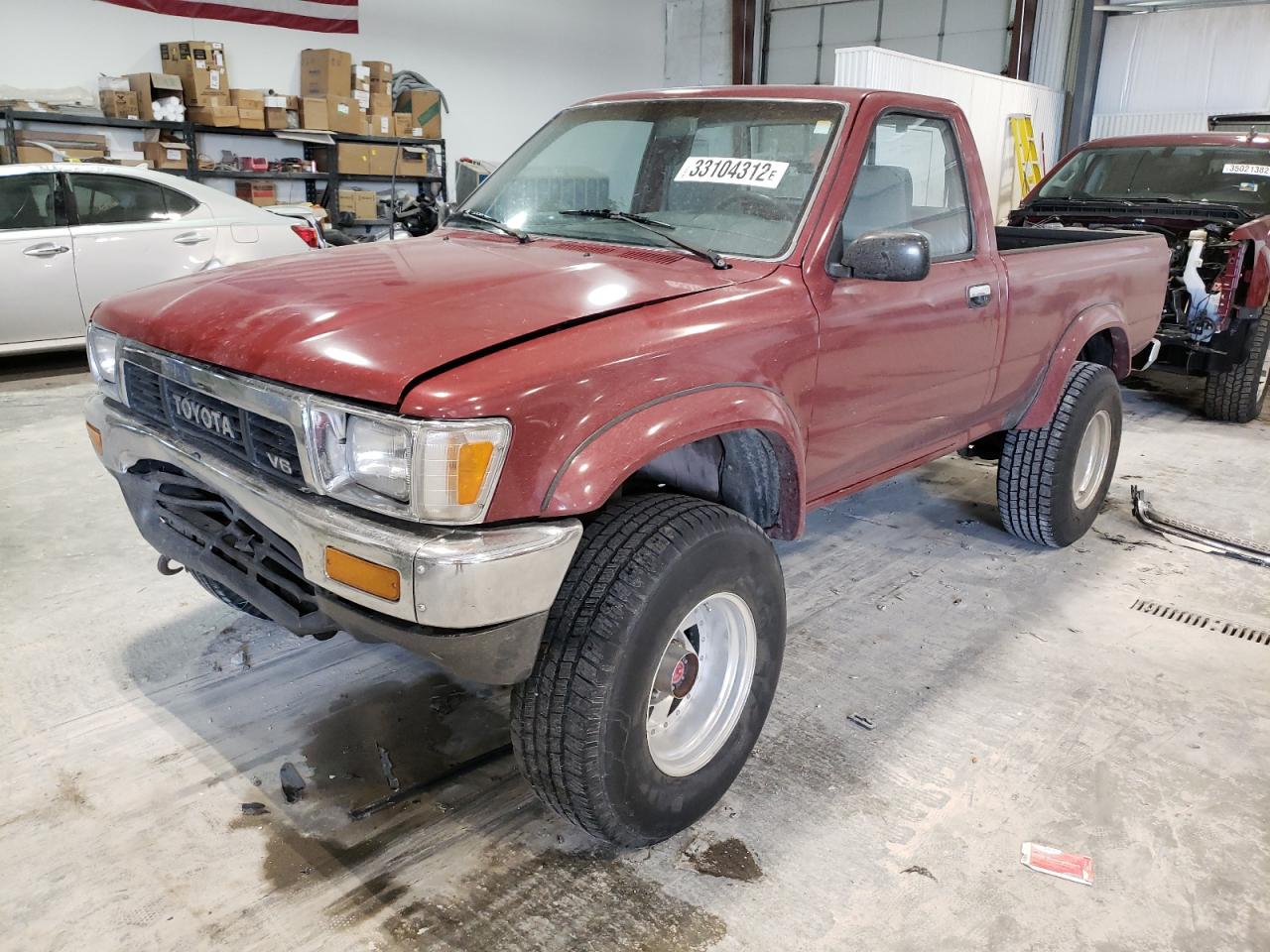 1991 Toyota Pickup 1/2 Ton Short Wheelbase Dlx VIN: JT4VN01D1M0004668 Lot: 51323682