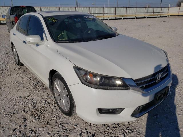 Salvage cars for sale from Copart Haslet, TX: 2014 Honda Accord EXL