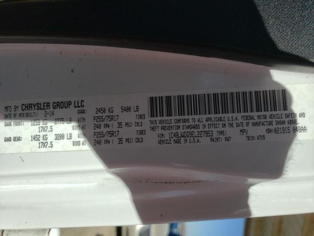 2014 JEEP WRANGLER U - 1C4BJWDG9EL227953