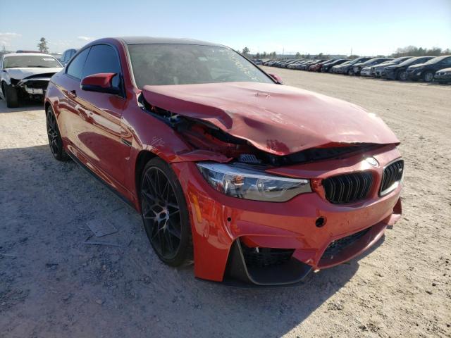 Salvage cars for sale at Houston, TX auction: 2020 BMW M4