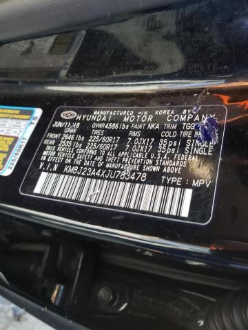 2018 HYUNDAI TUCSON SE KM8J23A4XJU783478