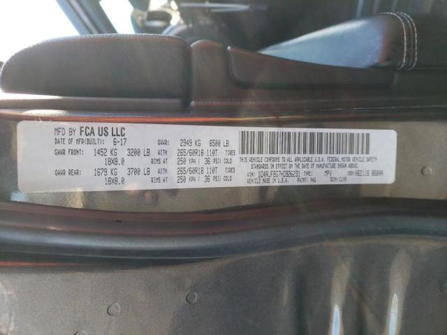 2017 JEEP GRAND CHER 1C4RJFBG7HC926231