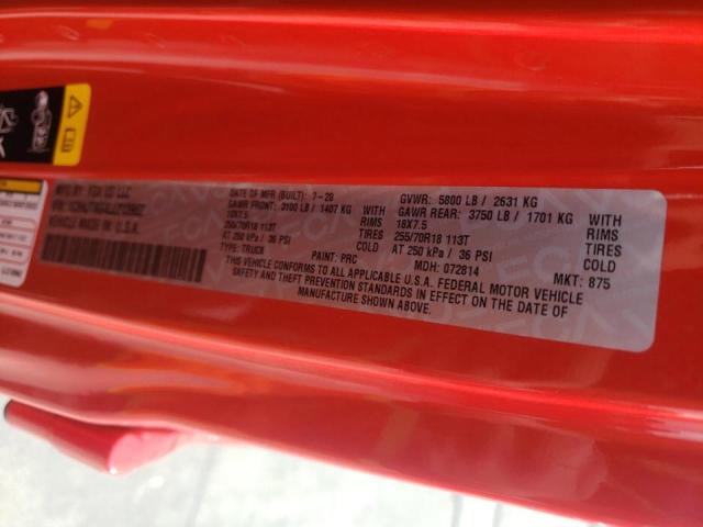 2020 JEEP GLADIATOR - 1C6HJTAG4LL213962