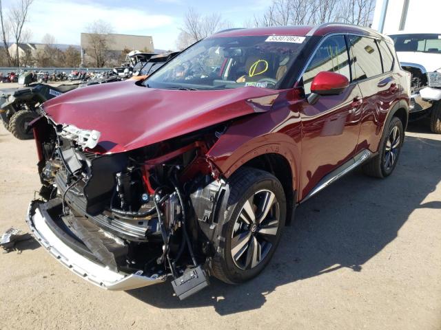 2021 NISSAN ROGUE PLAT JN8AT3DD1MW321563