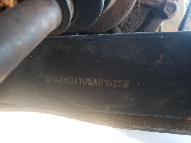 2005 YAMAHA YXR660 F - 5Y4AM04Y05A015258