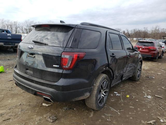 1FM5K8GT1HGA53299 Ford Explorer S 2017. Фото: 3