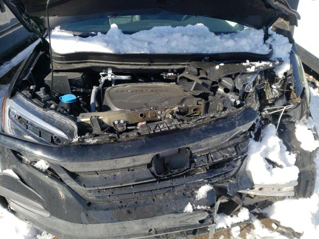 2021 HONDA PILOT BLAC 5FNYF6H76MB089943