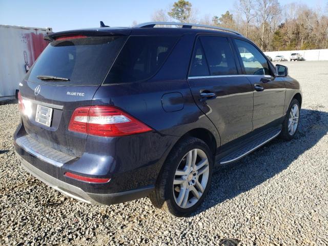 2013 MERCEDES-BENZ ML 350 BLU - 4JGDA2EBXDA230564