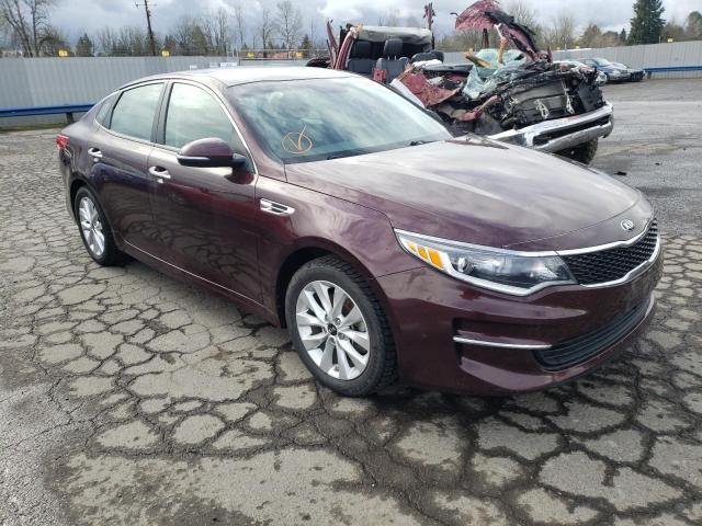 5XXGT4L3XGG067006 Kia Optima Lx 2016