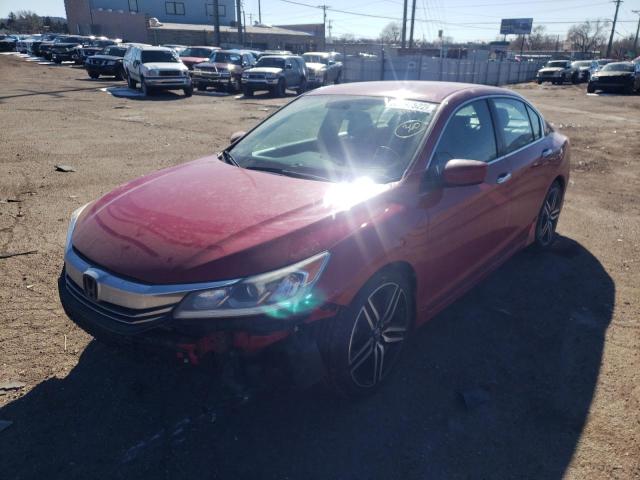 1HGCR2F5XGA225890 Honda Accord Spo 2016. Фото: 1