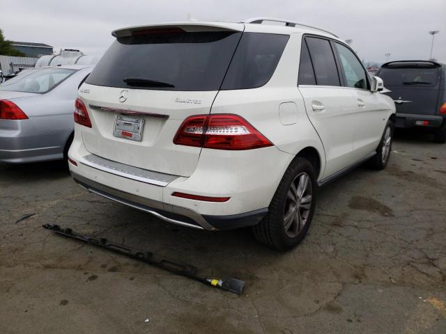2012 MERCEDES-BENZ ML 350 BLU - 4JGDA2EB3CA012027