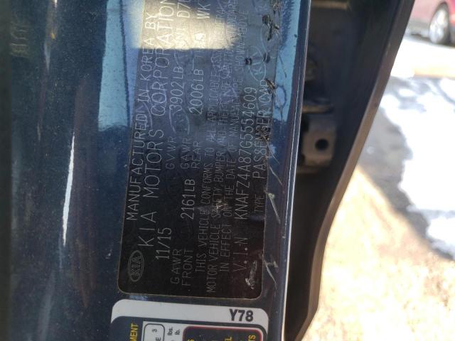2016 KIA FORTE EX - KNAFZ4A87G5554609