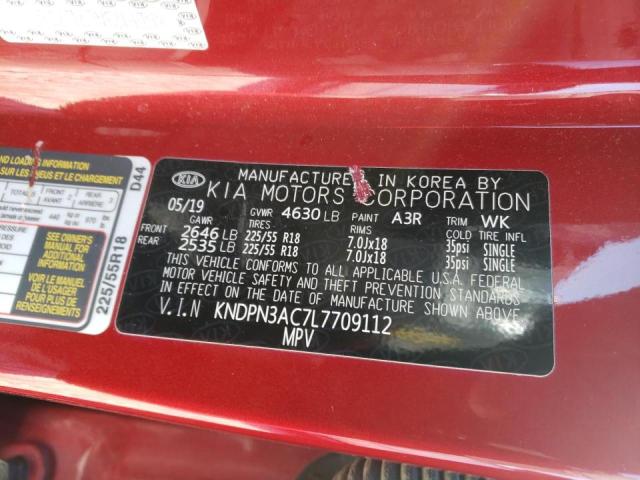KNDPN3AC7L7709112 KIA Sportage Ex