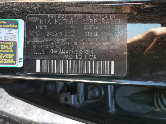 2015 KIA OPTIMA LX KNAGM4A77F5629396