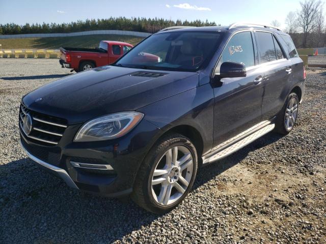 2013 MERCEDES-BENZ ML 350 BLU - 4JGDA2EBXDA230564