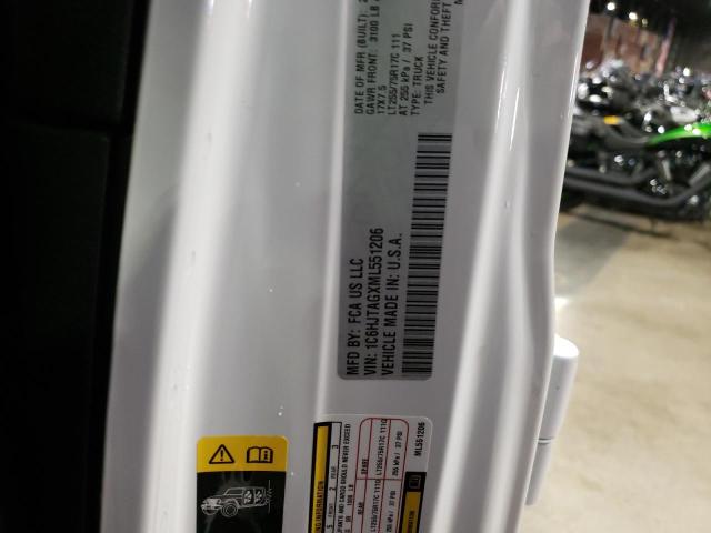 2021 JEEP GLADIATOR 1C6HJTAGXML551206