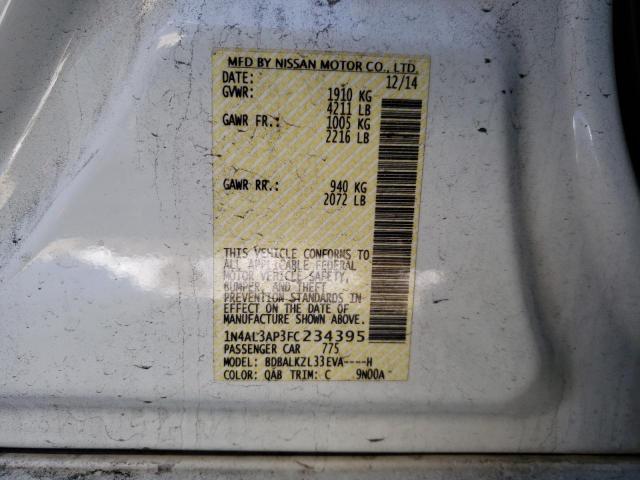 2015 NISSAN ALTIMA 2.5 - 1N4AL3AP3FC234395